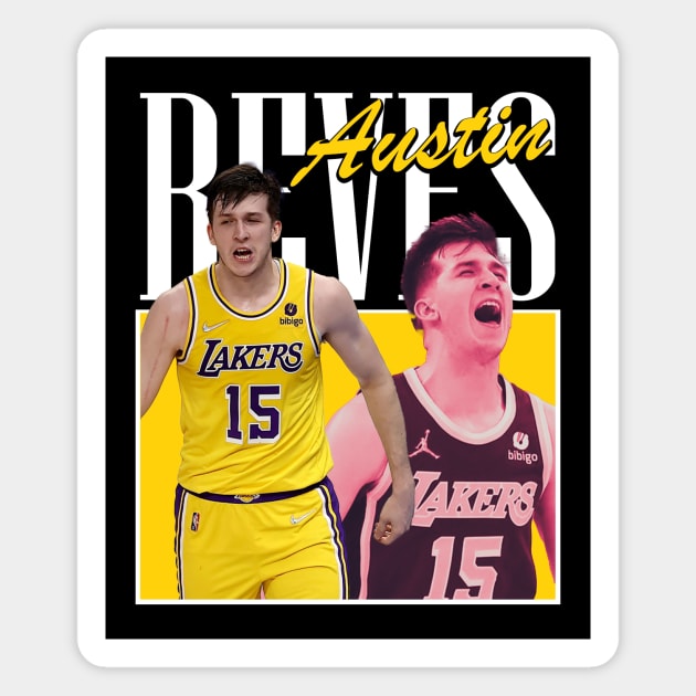 Austin Reaves Basketball Magnet by SYNDICATE WORLD